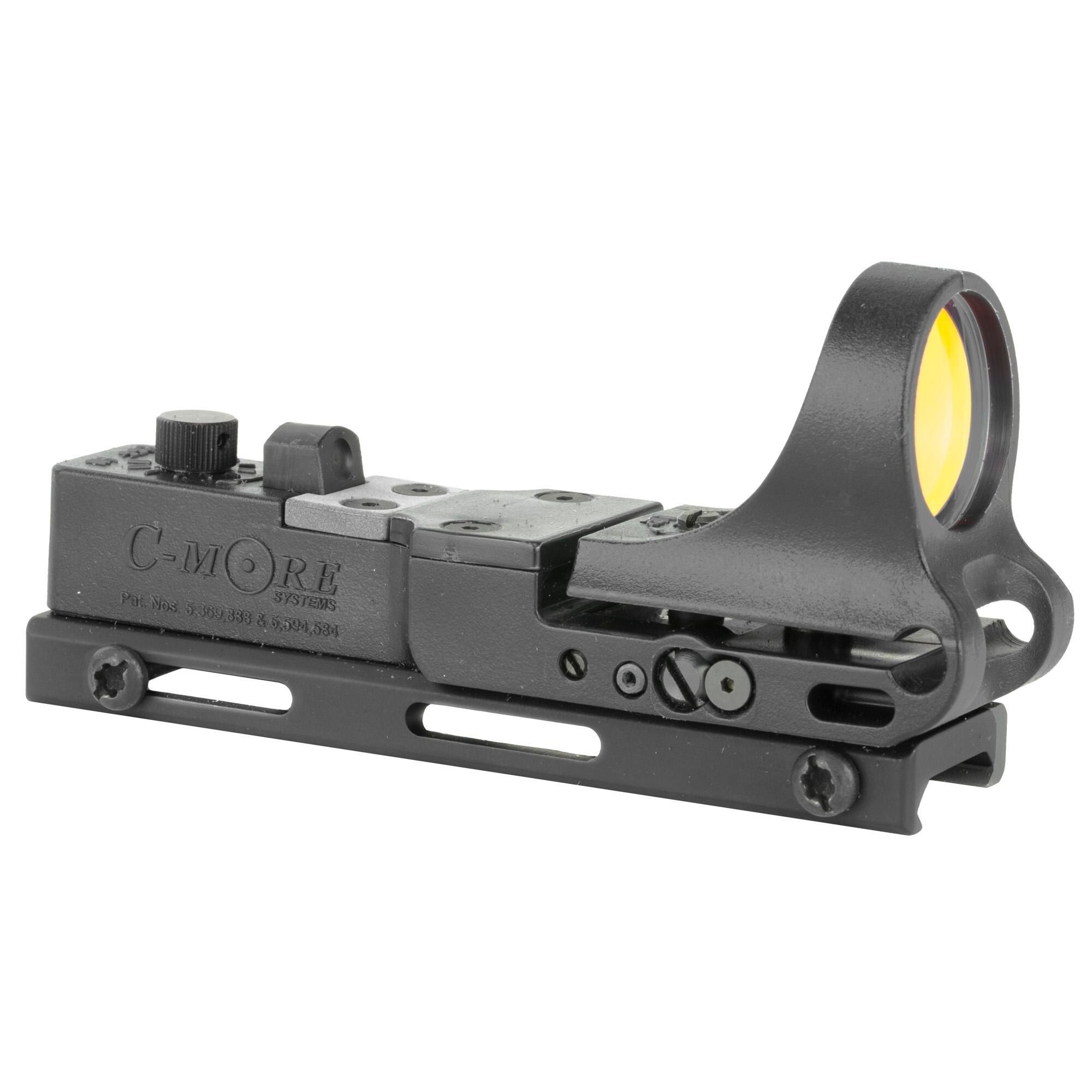 ★本物 C-MORE CRW 8MOA CRW Railway Red Dot Sight, Polymer Body, Click Switch - C